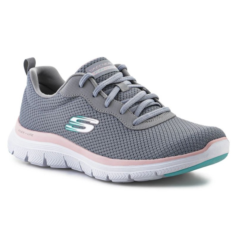 Sapatos Skechers Flex Appeal 4.0 W 149303-GYLP cinza