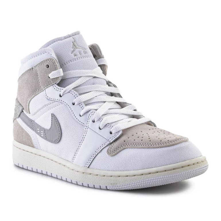 Tênis Nike Air Jordan 1 Mid Se Craft DM9652-120 branco