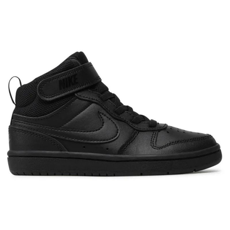 Tênis Nike Court Borough Mid 2 Jr CD7783-001 preto