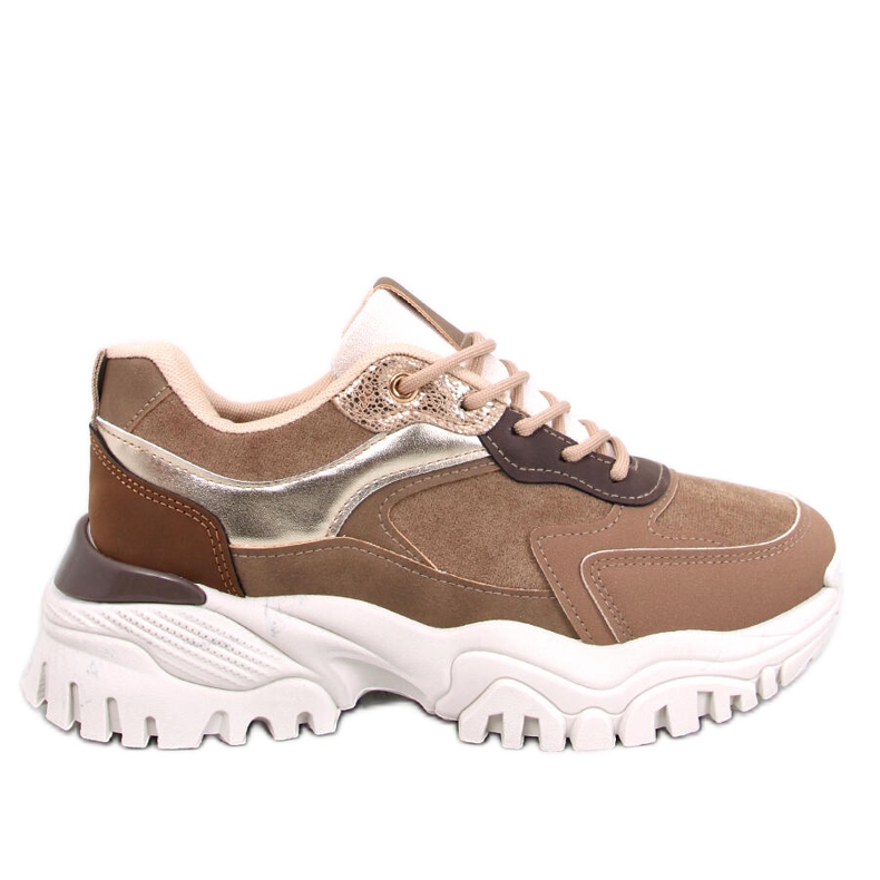 Tênis femininos Bolms Khaki castanho