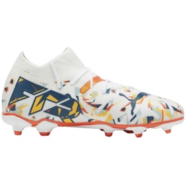 Chuteiras Puma Future 7 Match Creativity FG/AG 107846 01 branco