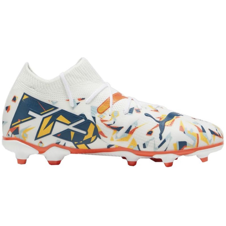 Chuteiras Puma Future 7 Match Creativity FG/AG 107846 01 branco