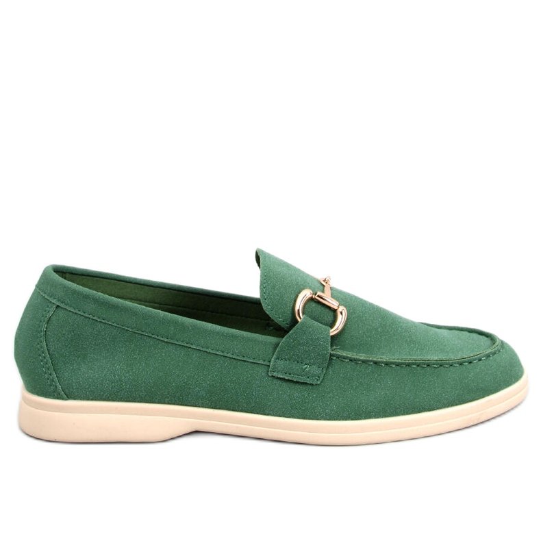 Mocassins de mulher Milva Green verde