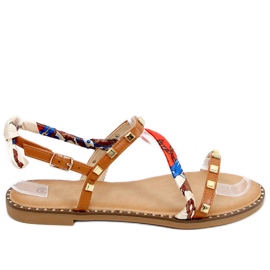 Sandálias de mulher Maya Camel marrom