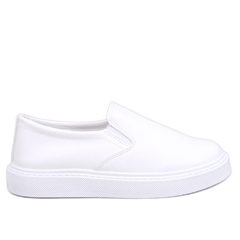 Tênis Allams branco slip-on Tênis Allams branco slip-on