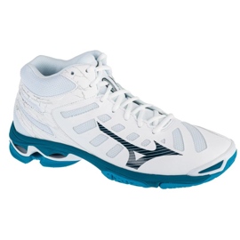 Tênis de voleibol Mizuno Wave Voltage Mid M V1GA216586 branco