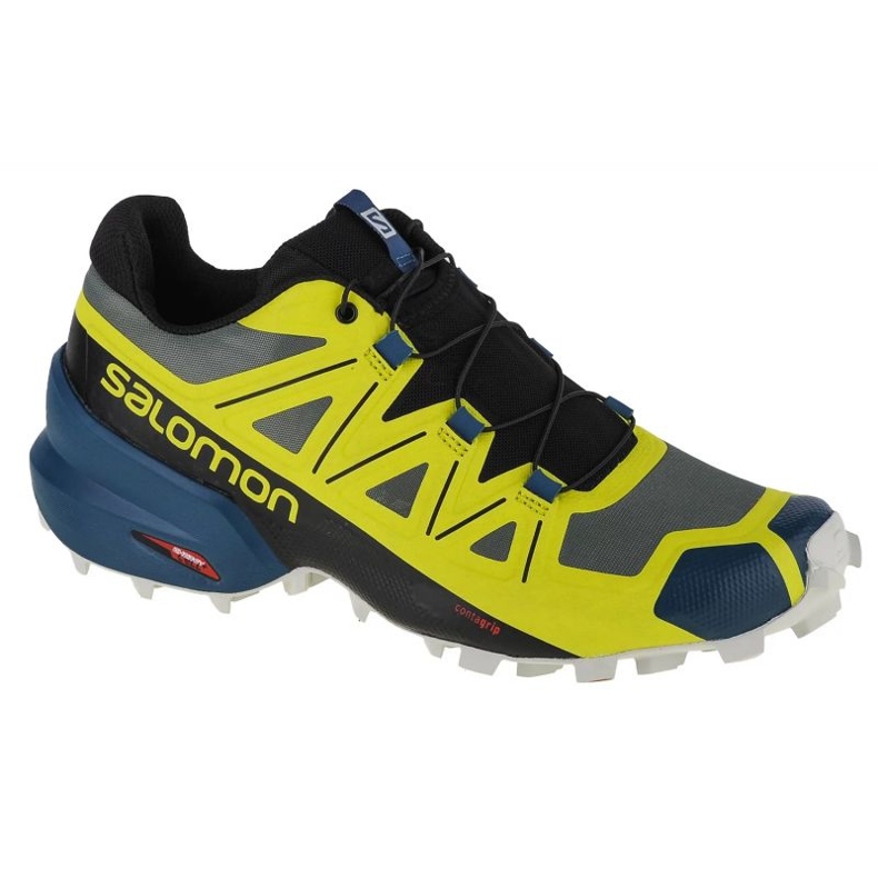 Tênis de corrida Salomon Speedcross 5 416096 amarelo