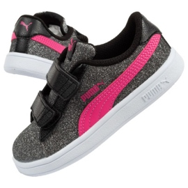 Sapatos Puma Smash 367380 34 preto Sapatos Puma Smash 367380 34 preto