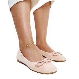 Sapatilhas rosa claro com laço Gaillou Sapatilhas rosa claro com laço Gaillou