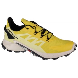 Tênis de corrida Salomon Supercross 4 474611 amarelo