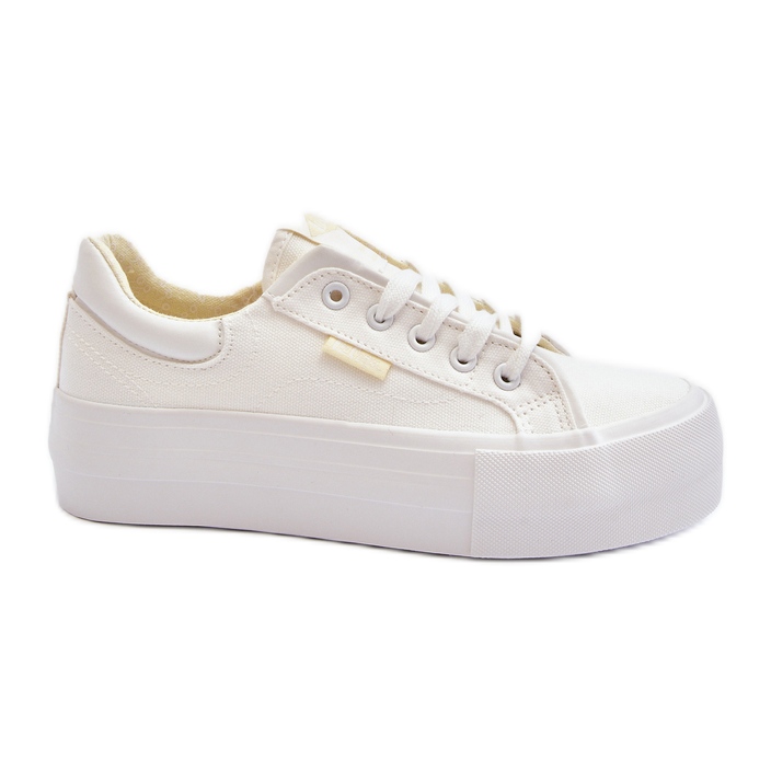 Tênis plataforma feminino Lee Cooper LCW-24-31-2179 branco