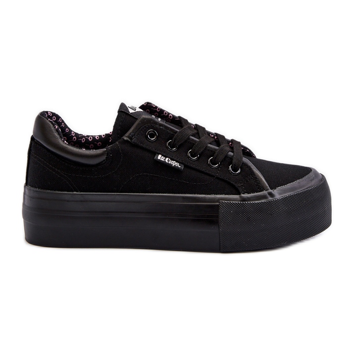 Tênis plataforma feminino Lee Cooper LCW-24-31-2180 preto