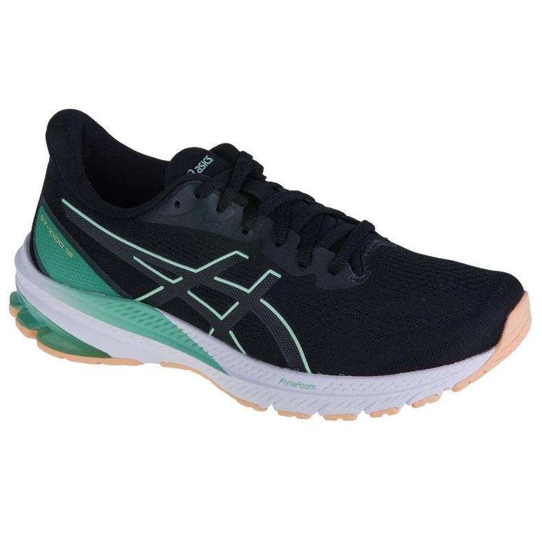 Tênis de corrida Asics GT-1000 12 W 1012B450-006 preto