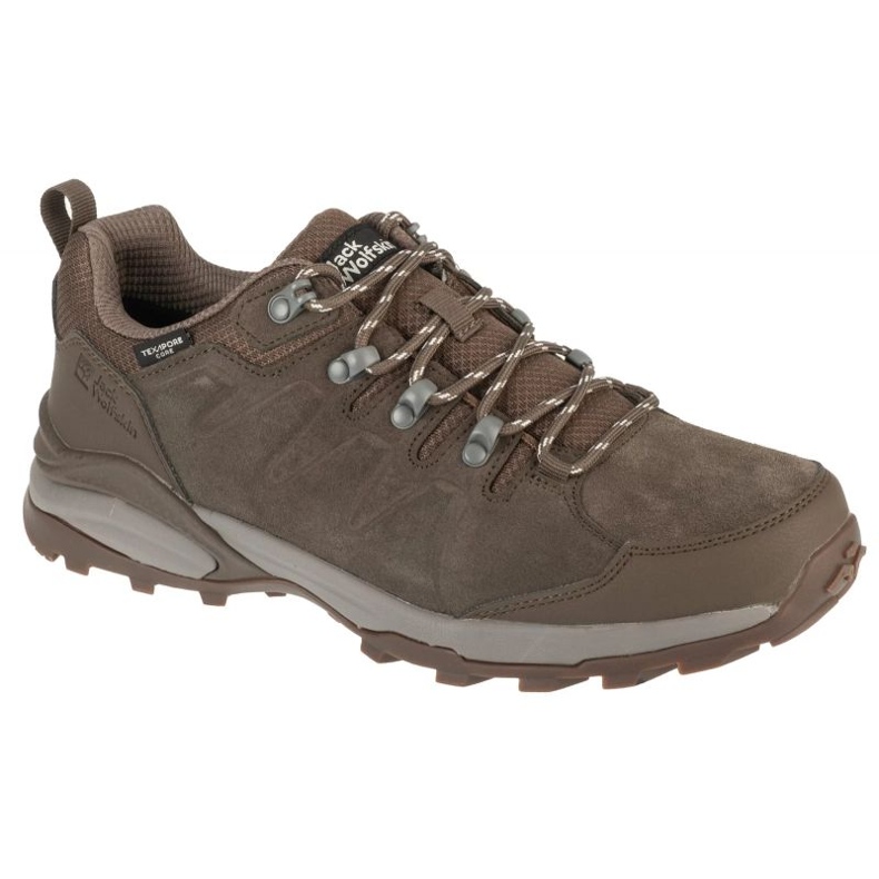 Sapatos baixos Jack Wolfskin Refugio Texapore 4049851-5719 castanho