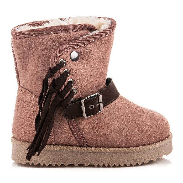 Kylie Botas com franjas rosa Kylie Botas com franjas rosa