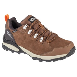 Sapatos baixos Jack Wolfskin Refugio Texapore 4050821-5238 marrom
