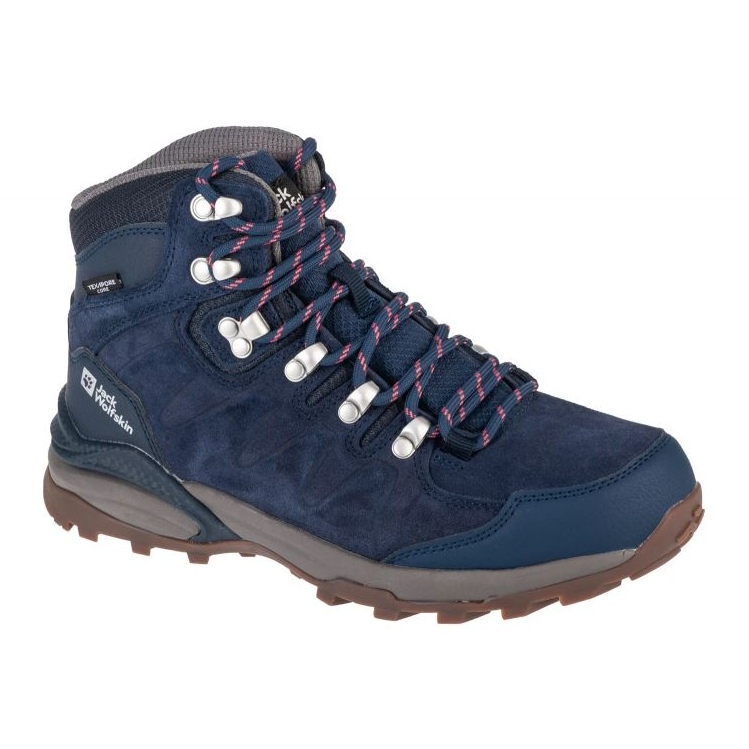 Sapatos Jack Wolfskin Refugio Texapore Mid 4050871-1199 azul
