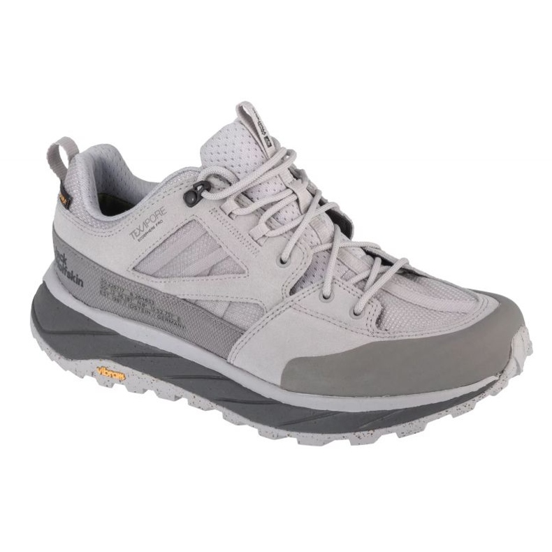 Sapatos Jack Wolfskin Terraquest Texapore Low M 4056401-6301 cinza