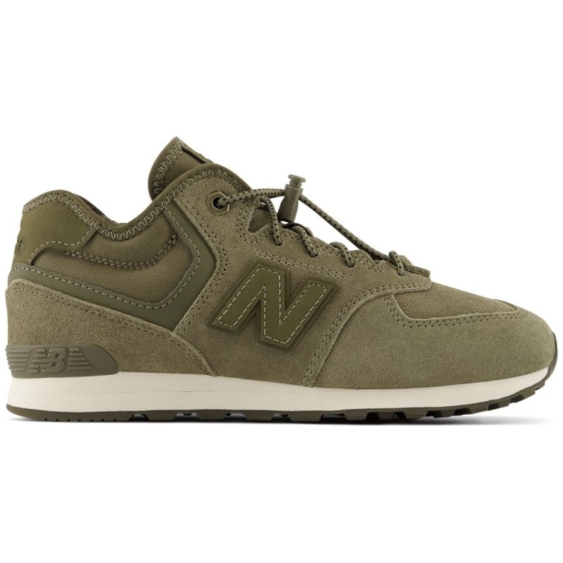 Sapatos isolados New Balance W JrGV574HG1 verde