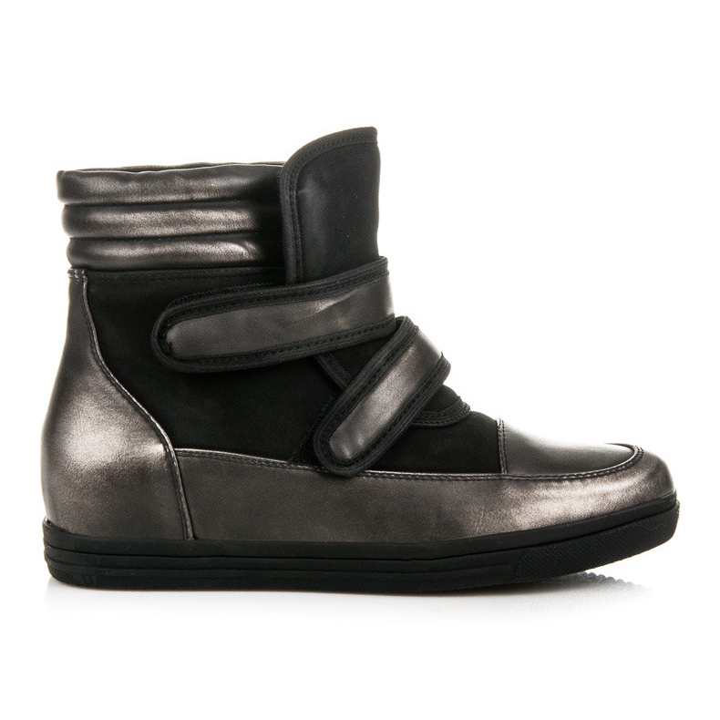 Show It tênis de alto brilho cinza