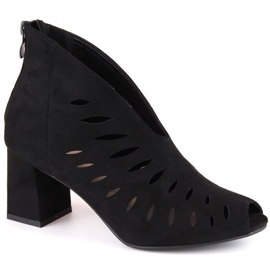 Botins de camurça Potocki W WOL225A, preto