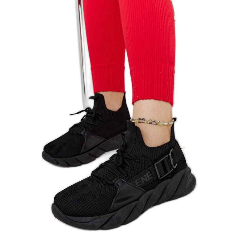 Tênis esportivo preto leve Faruz