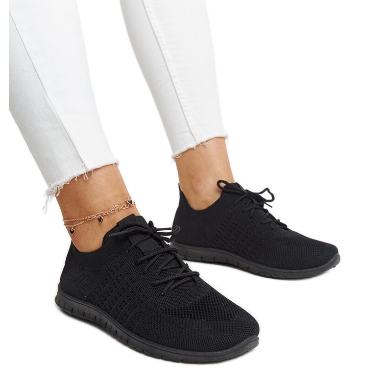 Tênis Mairago de tecido preto