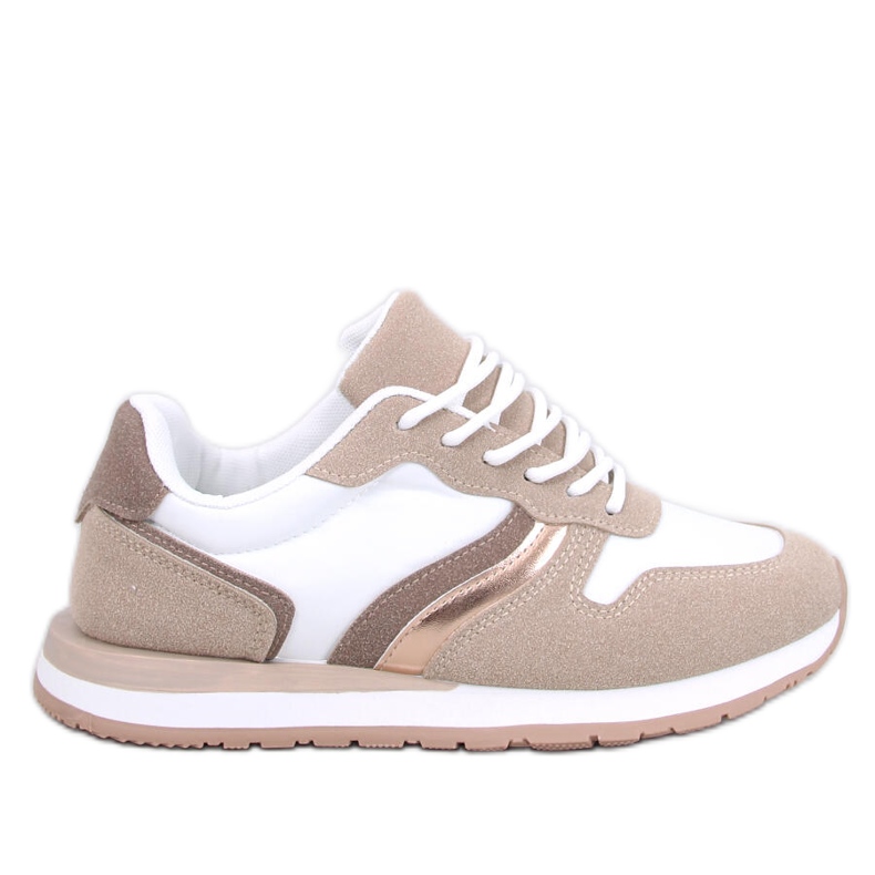 Tênis feminino Carthy Khaki branco