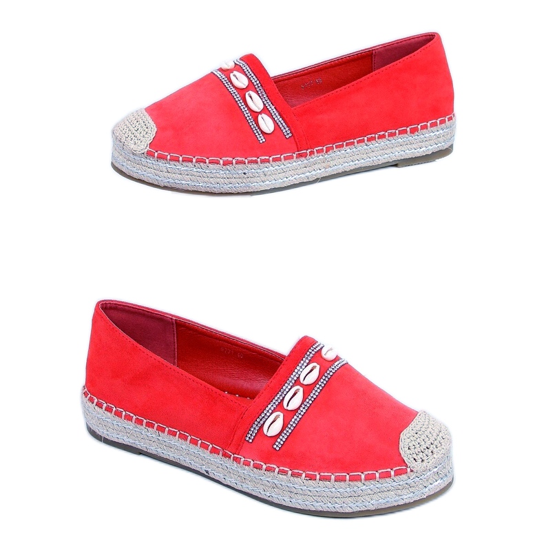 Espadrille de casca de laranja oceano