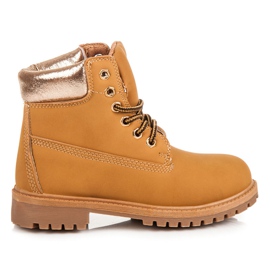 Via Giulia  Traperki para menina marrom