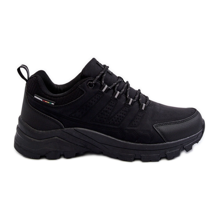 PE1 Calçado de caminhada masculino preto McBraun