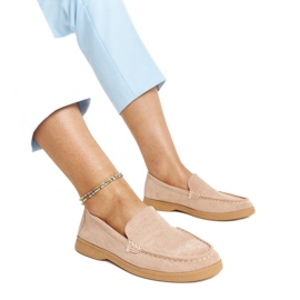 Sapatos de camurça bege da Rumay Sapatos de camurça bege da Rumay