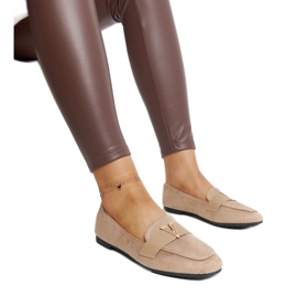 Mocassins marrons com decoração Namal marrom