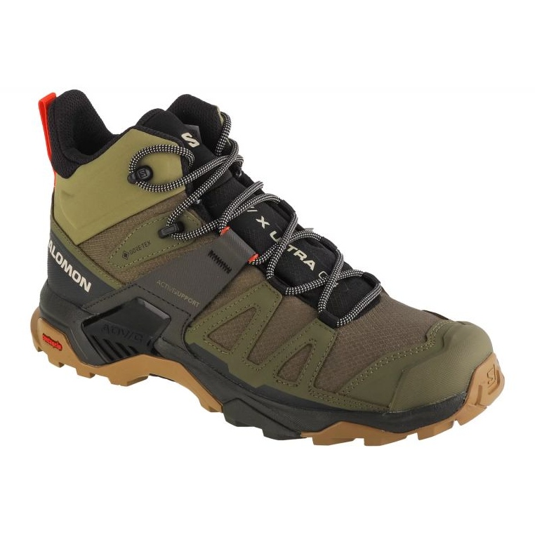 Sapatos Salomon X Ultra 4 Mid Gtx M 417398 verde