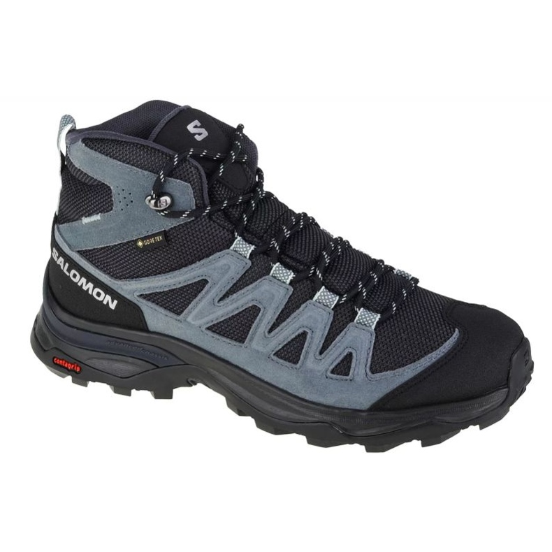Sapatos Salomon X Ward Leather Mid Gtx W 471820 preto