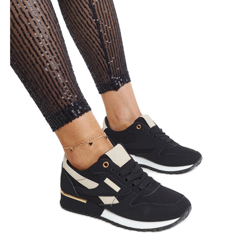 Tênis plataforma Rosilda preto