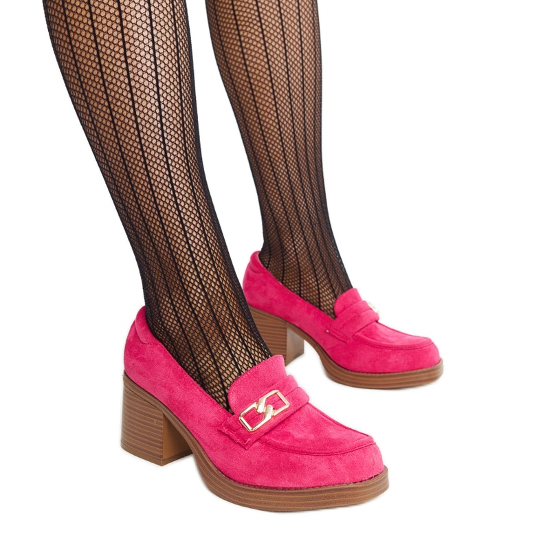 Sapatos de salto alto Aludra rosa escuro