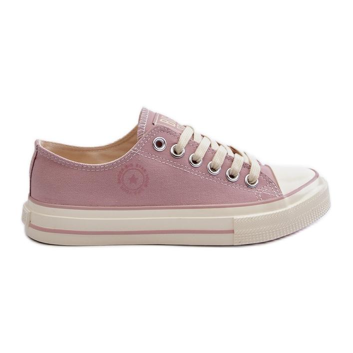 Tênis baixo feminino Big Star NN274270 rosa