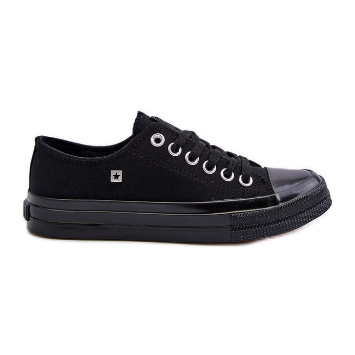 Tênis feminino clássico Big Star NN274284 preto