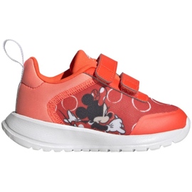 Adidas x Disney Mickey e Minnie Sapatos Tensaur Jr GW0365 sapatos vermelho