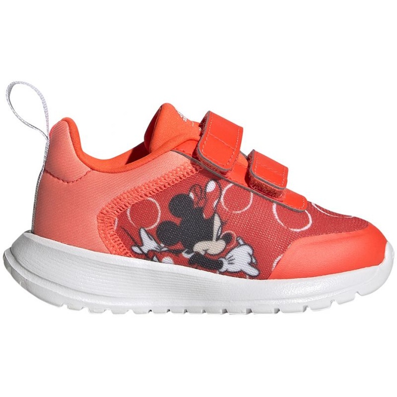 Adidas x Disney Mickey e Minnie Sapatos Tensaur Jr GW0365 sapatos vermelho