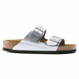 Chinelos Birkenstock Arizona Bf 1012283 prata