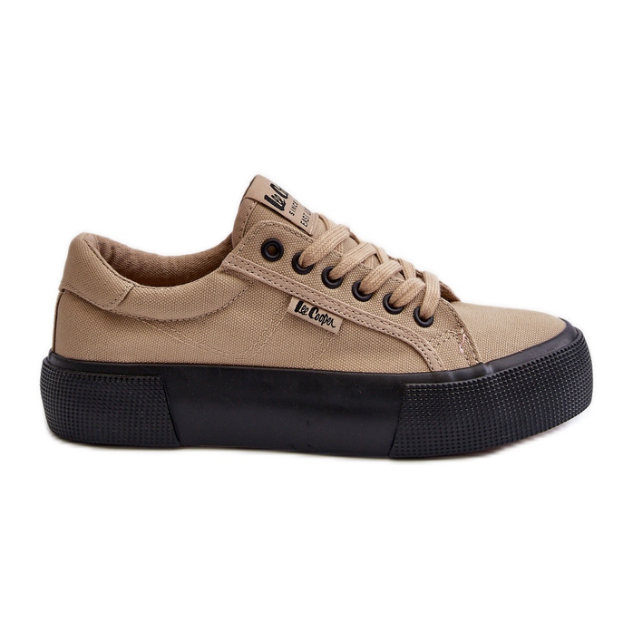 Tênis feminino Lee Cooper LCW-24-31-2721 Bege