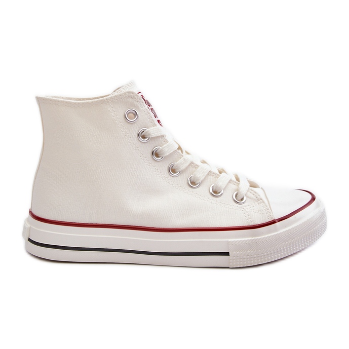 Tênis alto feminino Big Star NN274276 branco