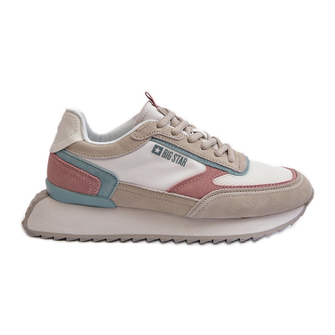 Tênis feminino Memory Foam System Big Star NN274690 Branco