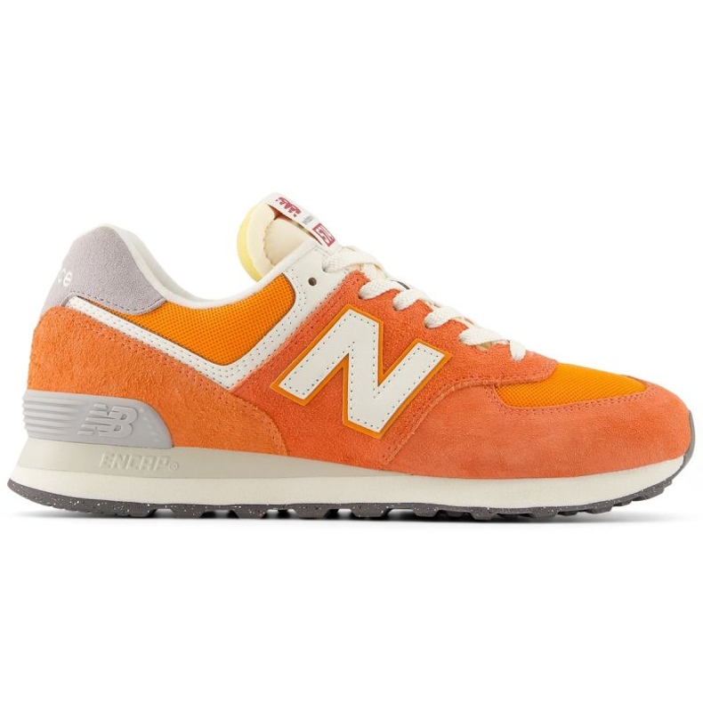 Tênis New Balance U U574RCB laranja