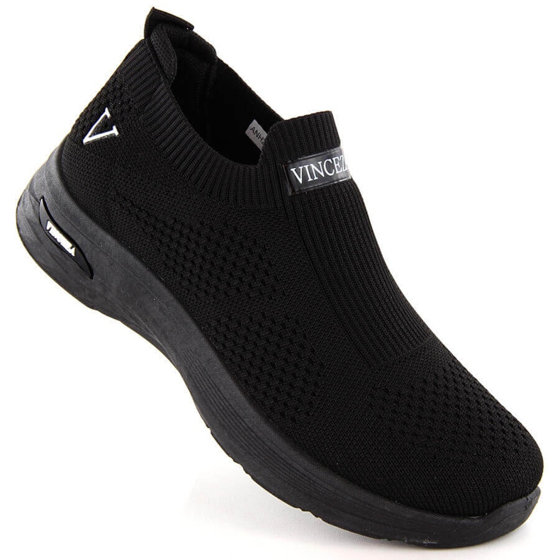 Calçado desportivo feminino preto Vinceza 13592