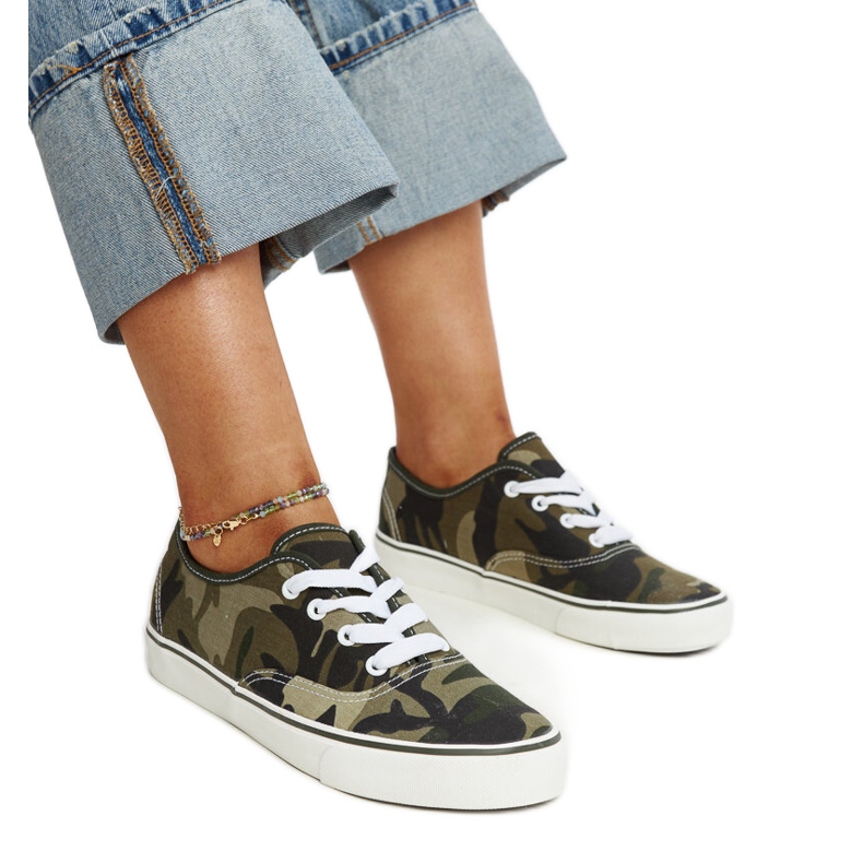 Tênis militar verde Erla