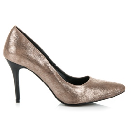 Vinceza Saltos brilhantes amarelo