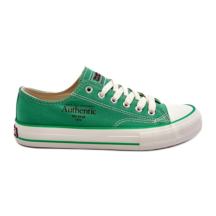 Tênis feminino Big Star NN274240 verde